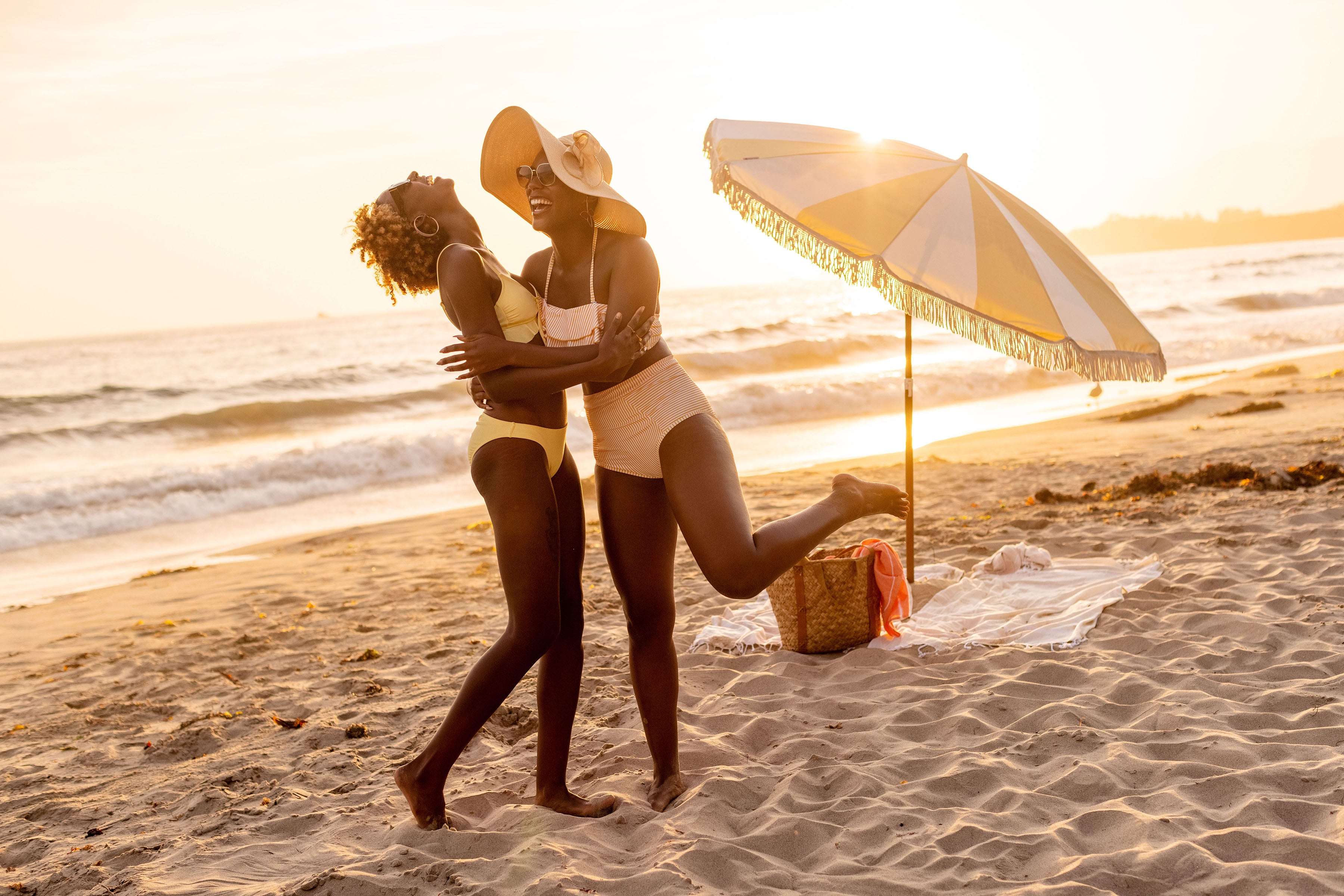 Summerland 6.5 ft. Portable Beach Umbrella