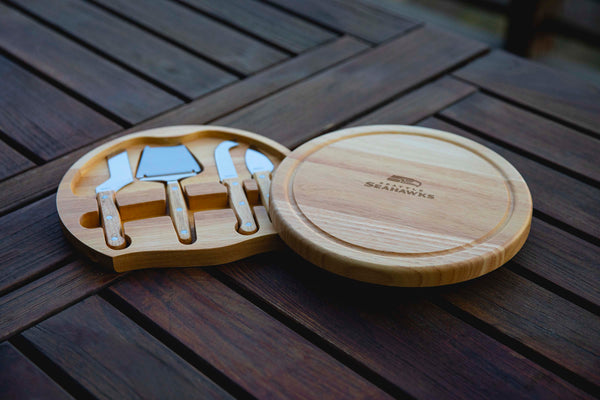 Seattle Seahawks - Circo Cheese Cutting Board & Tools Set-Picnic Time Family of Brands