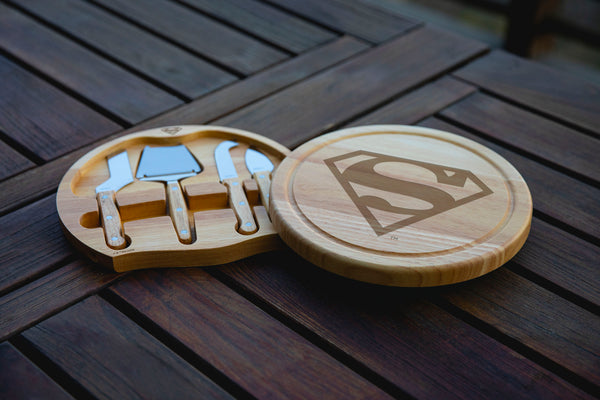 Superman - Circo Cheese Cutting Board & Tools Set-Picnic Time Family of Brands