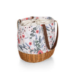 Coronado Canvas and Willow Basket Tote-Picnic Time Family of Brands