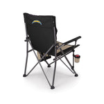 Los Angeles Chargers Logo - Big Bear XXL Camping Chair with Cooler
