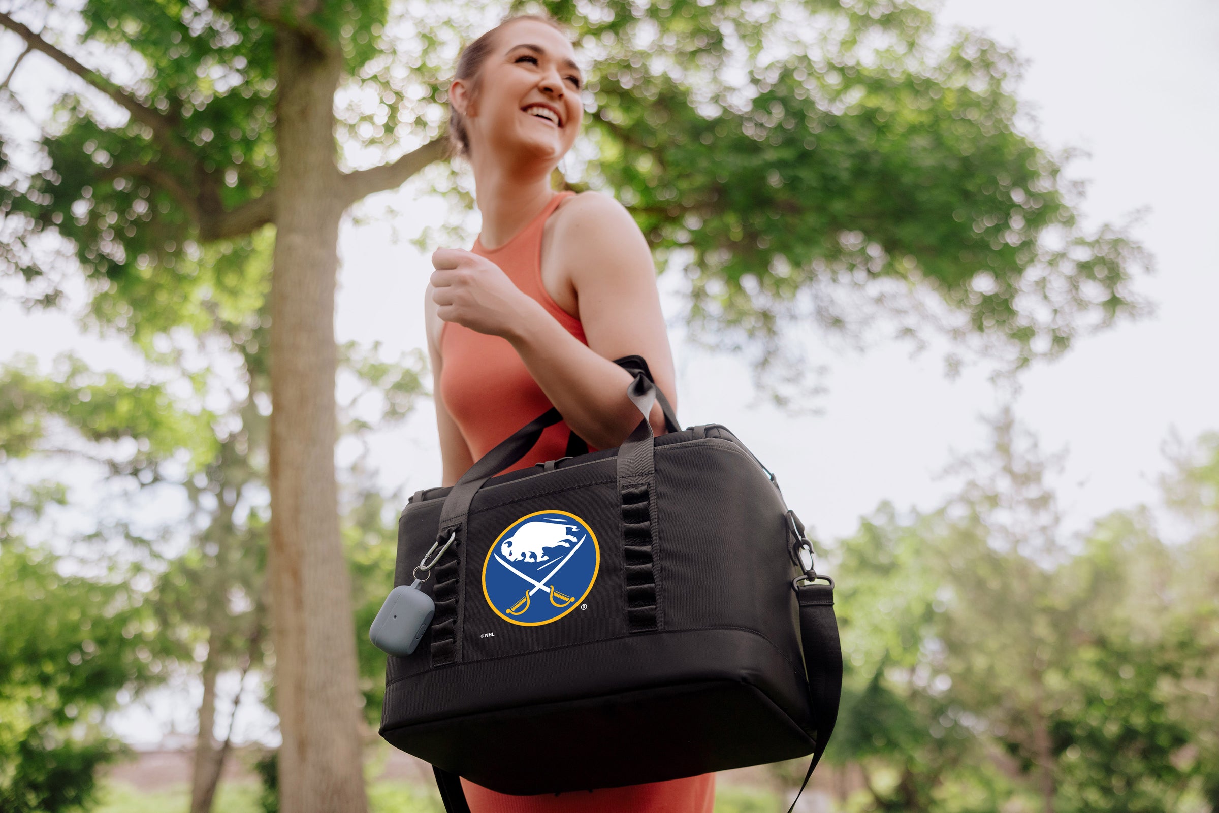 Buffalo Sabres - Tarana Superthick Recycled Cooler - 24 can-Picnic Time Family of Brands