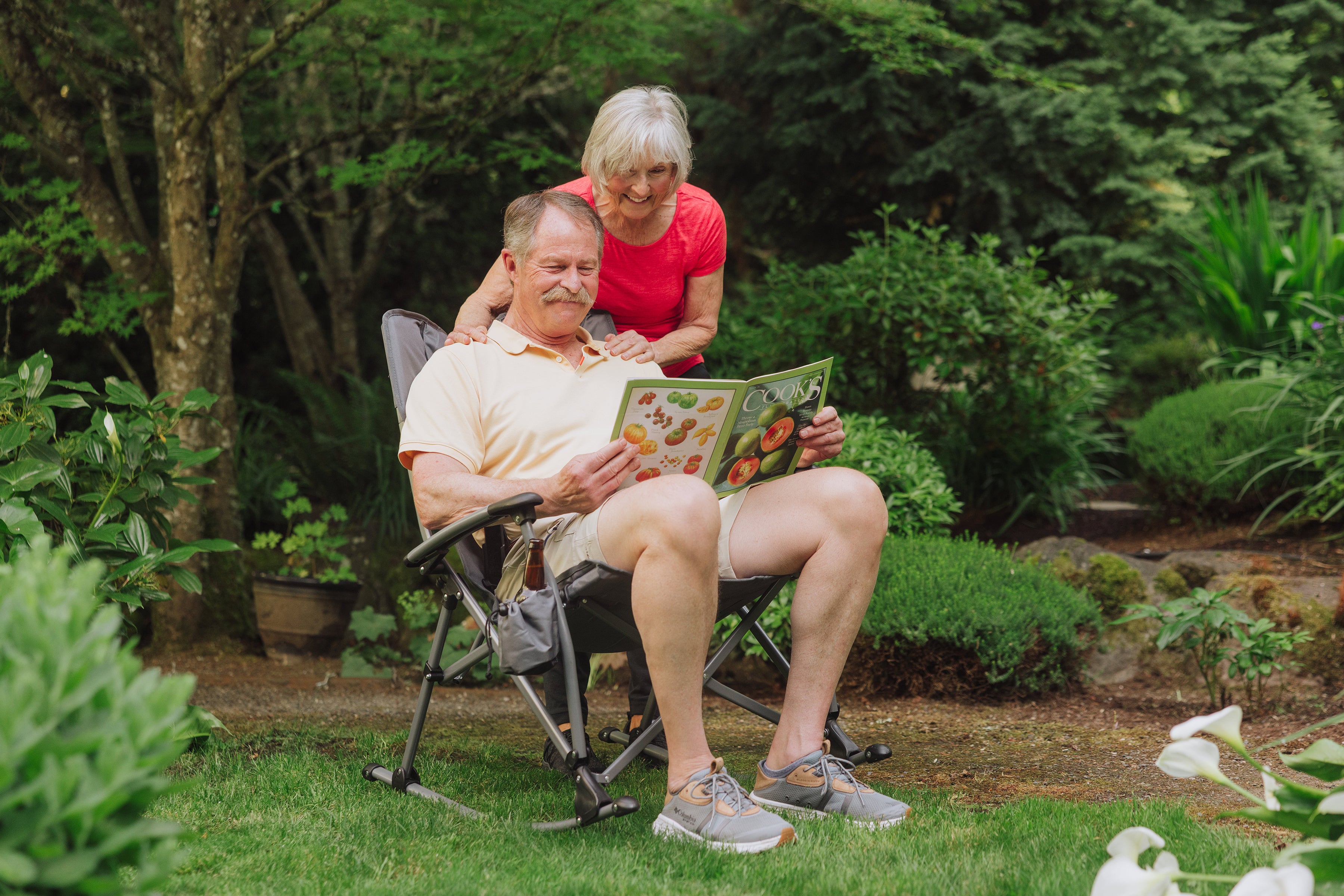 Outdoor Rocking Camp Chair