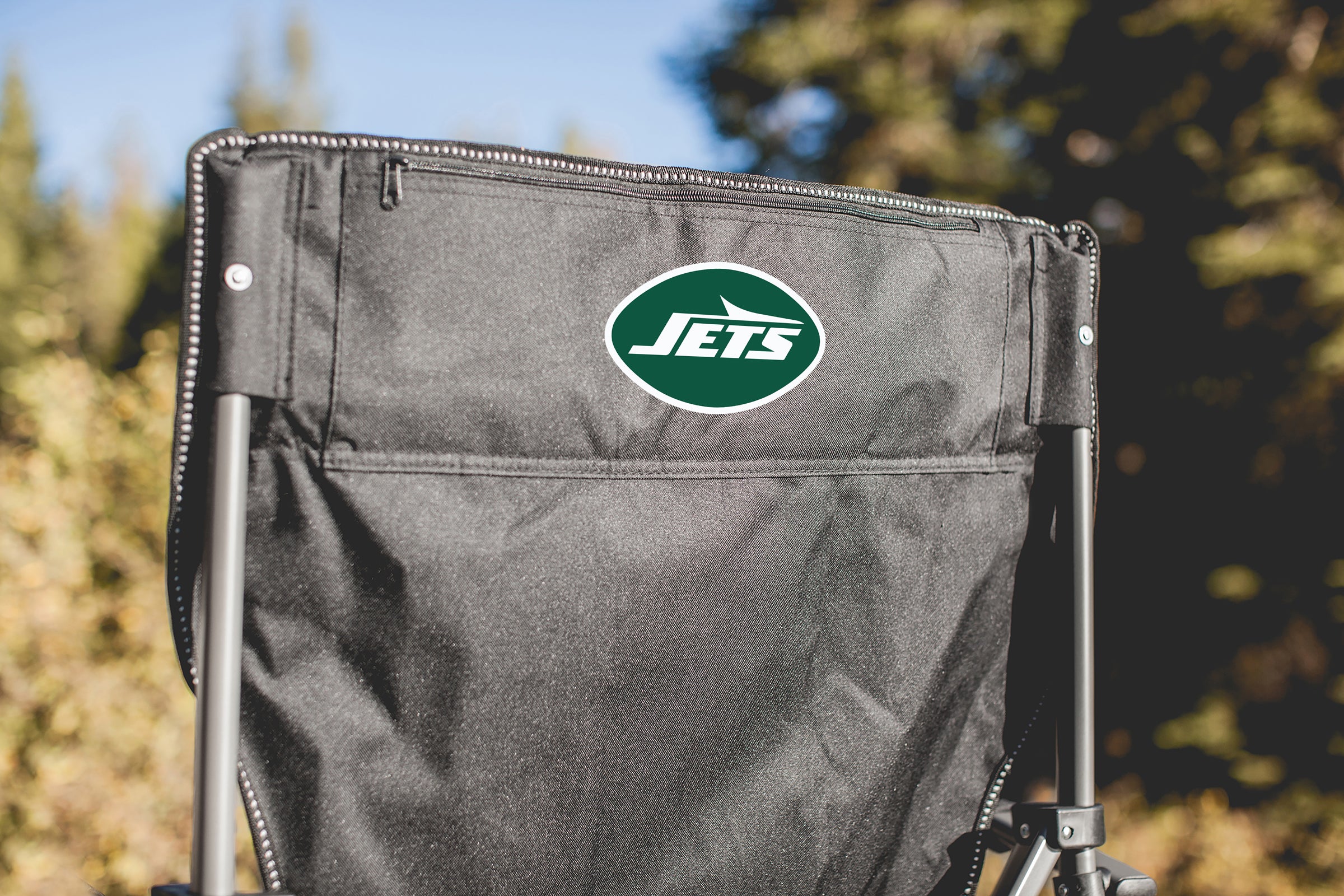 New York Jets Logo - Big Bear XXL Camping Chair with Cooler