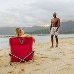 Texas Tech Red Raiders - Tranquility Beach Chair with Carry Bag-Picnic Time Family of Brands
