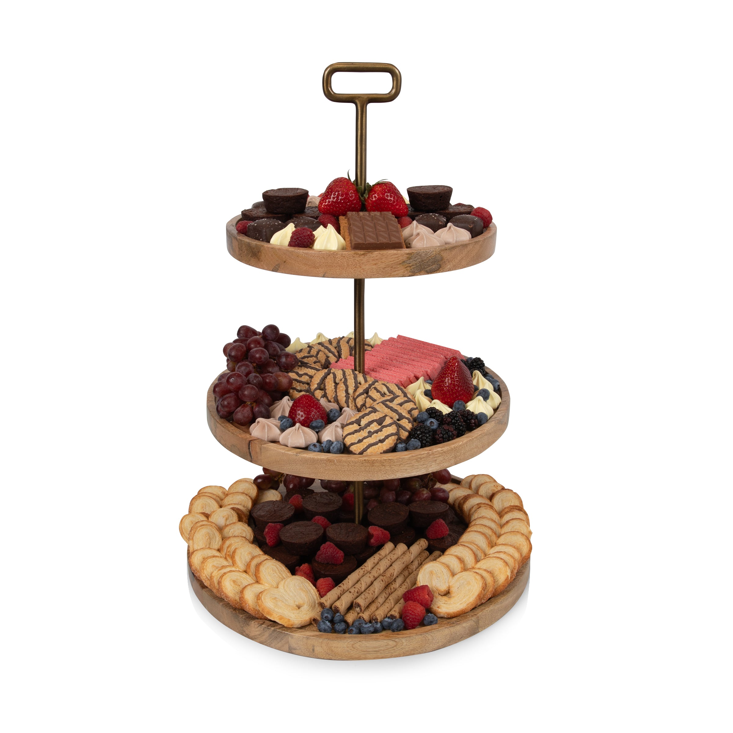 This ceramic 3 tiered stand is everything it can be used as a This ceramic 3 tiered stand is everything it can be used as a