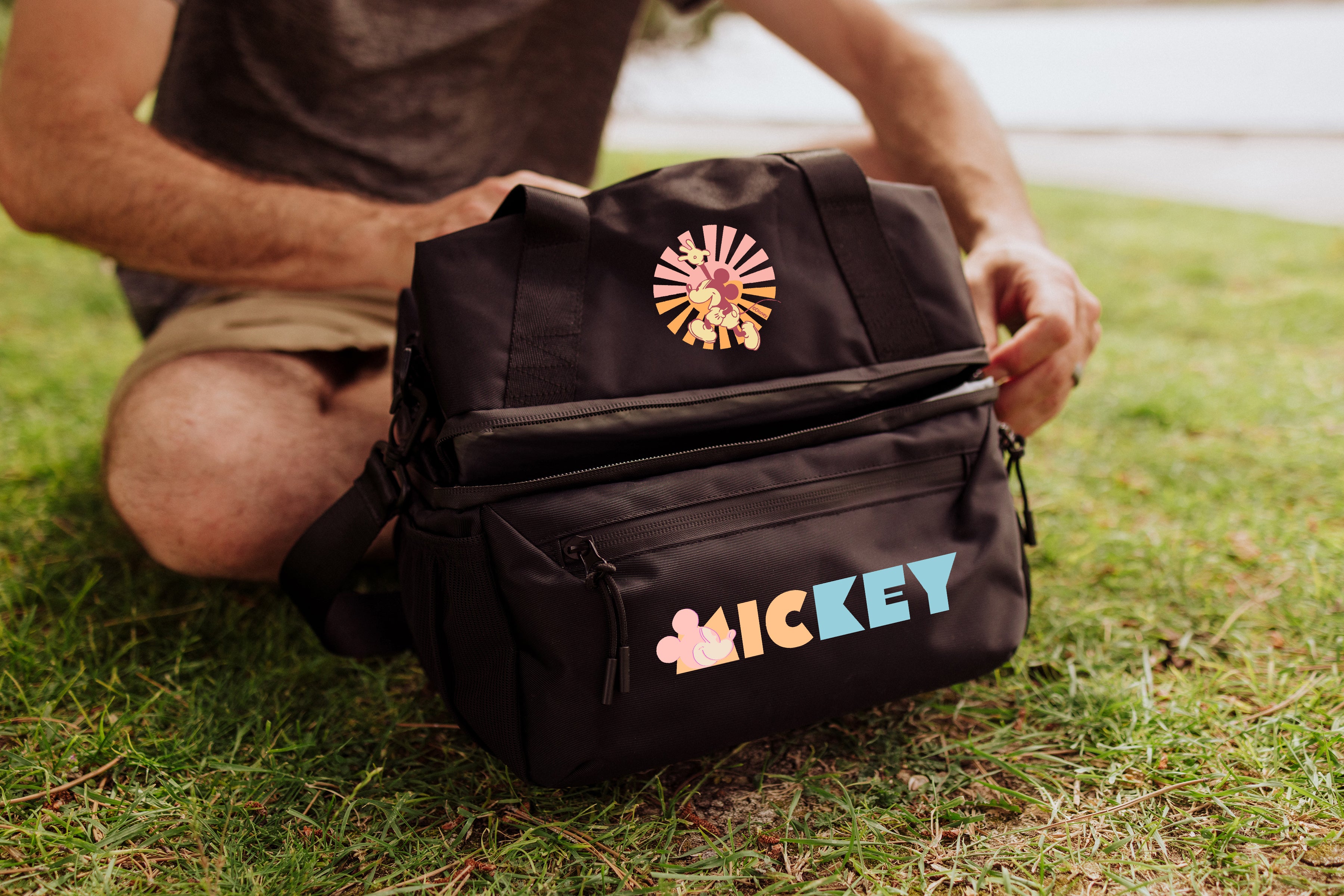 Mickey Mouse - Tarana Recycled Lunch Bag Cooler with Utensils