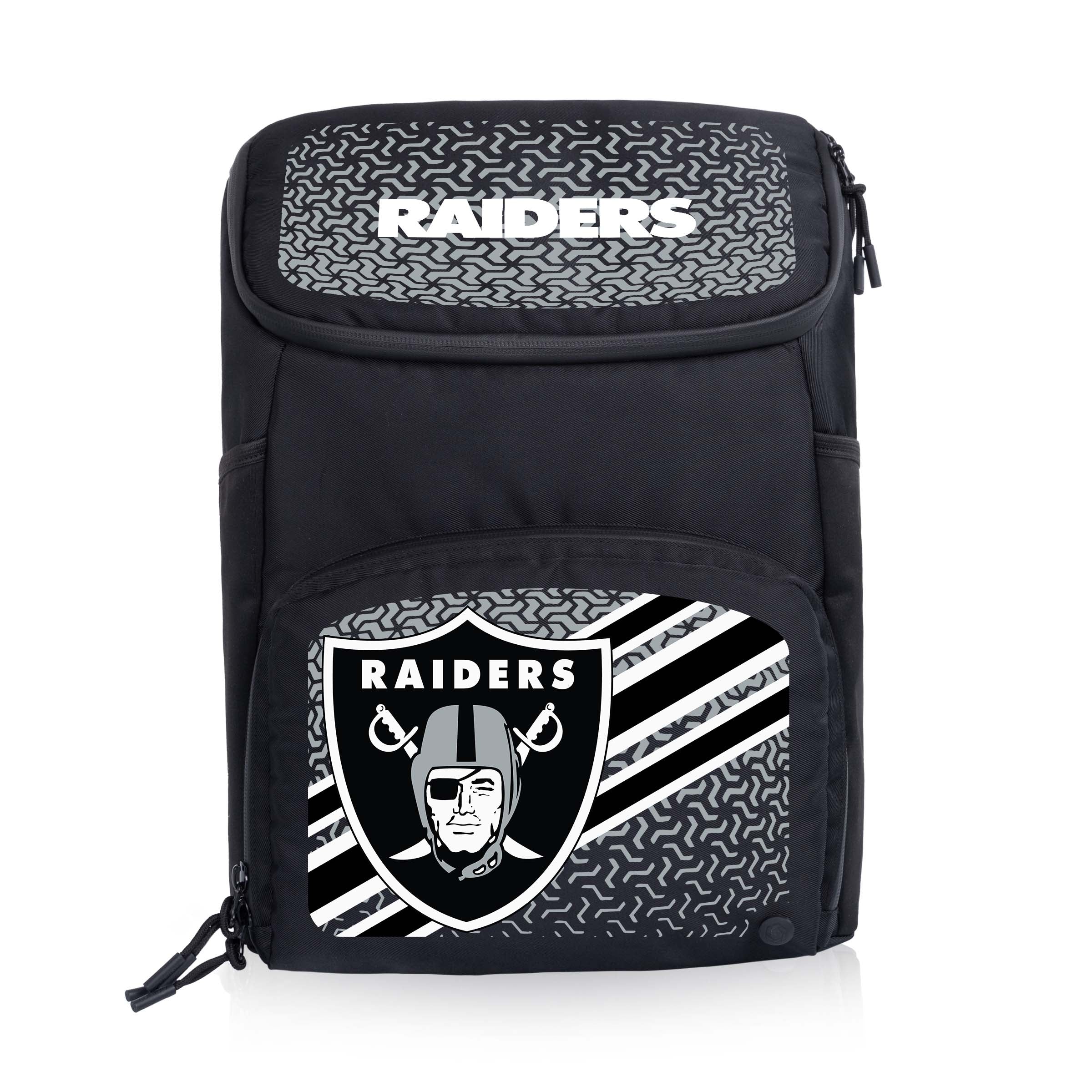 Las Vegas Raiders - PTX 2.0 Tarana Recycled Backpack Cooler-Picnic Time Family of Brands