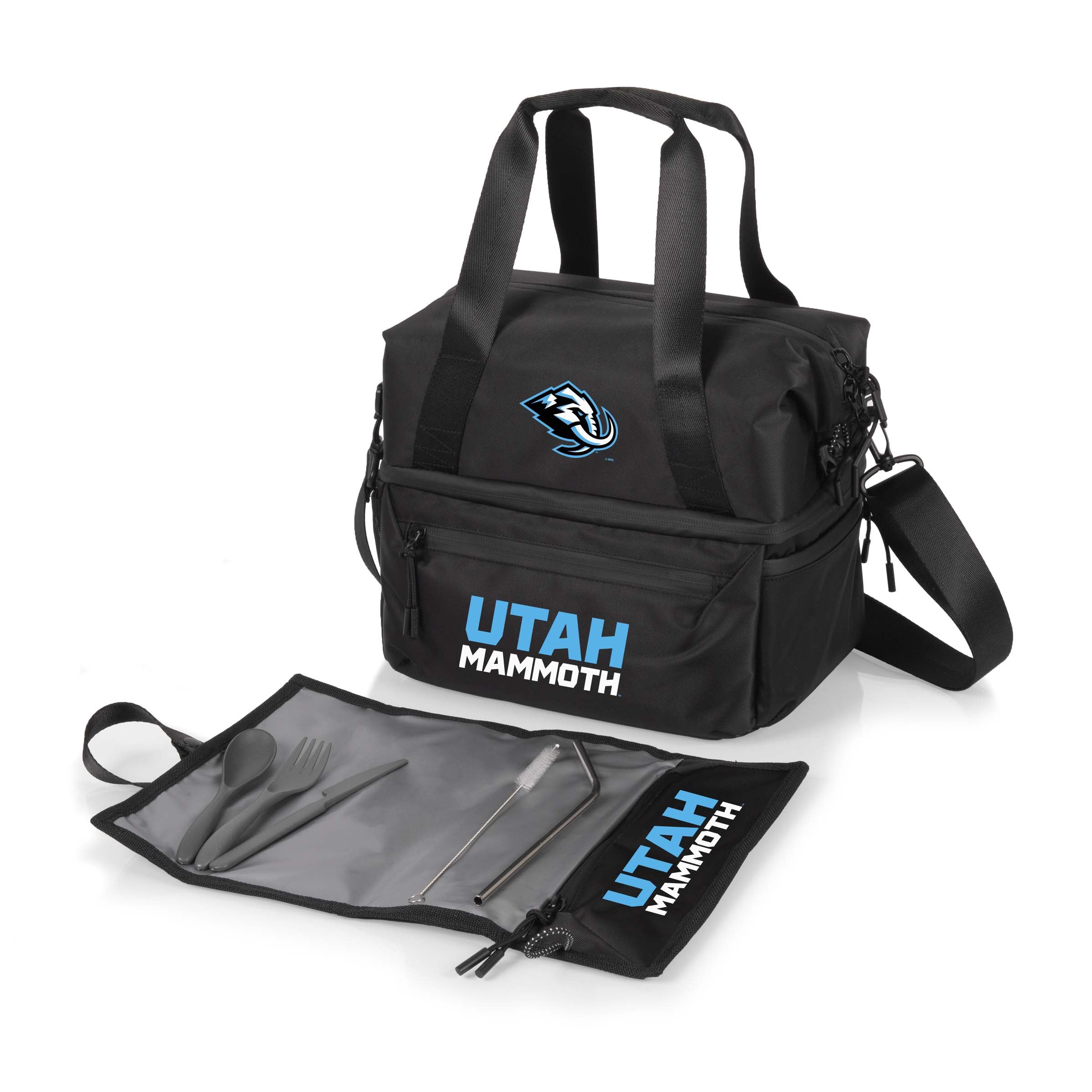 Utah Mammoth - Tarana Recycled Lunch Bag Cooler with Utensils