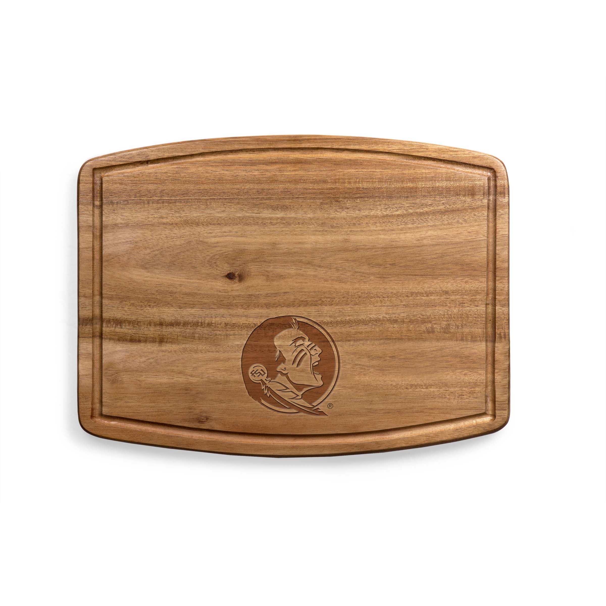 Florida State Seminoles - Ovale Acacia Cutting Board