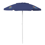 Kansas Jayhawks - 5.5 Ft. Portable Beach Umbrella-Picnic Time Family of Brands