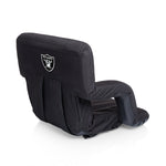 Las Vegas Raiders - Ventura Portable Reclining Stadium Seat-Picnic Time Family of Brands