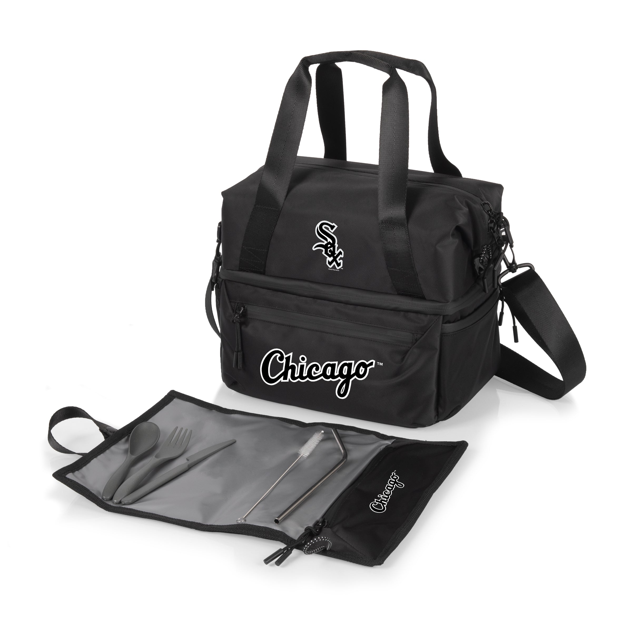 Chicago White Sox - Tarana Recycled Lunch Bag Cooler with Utensils