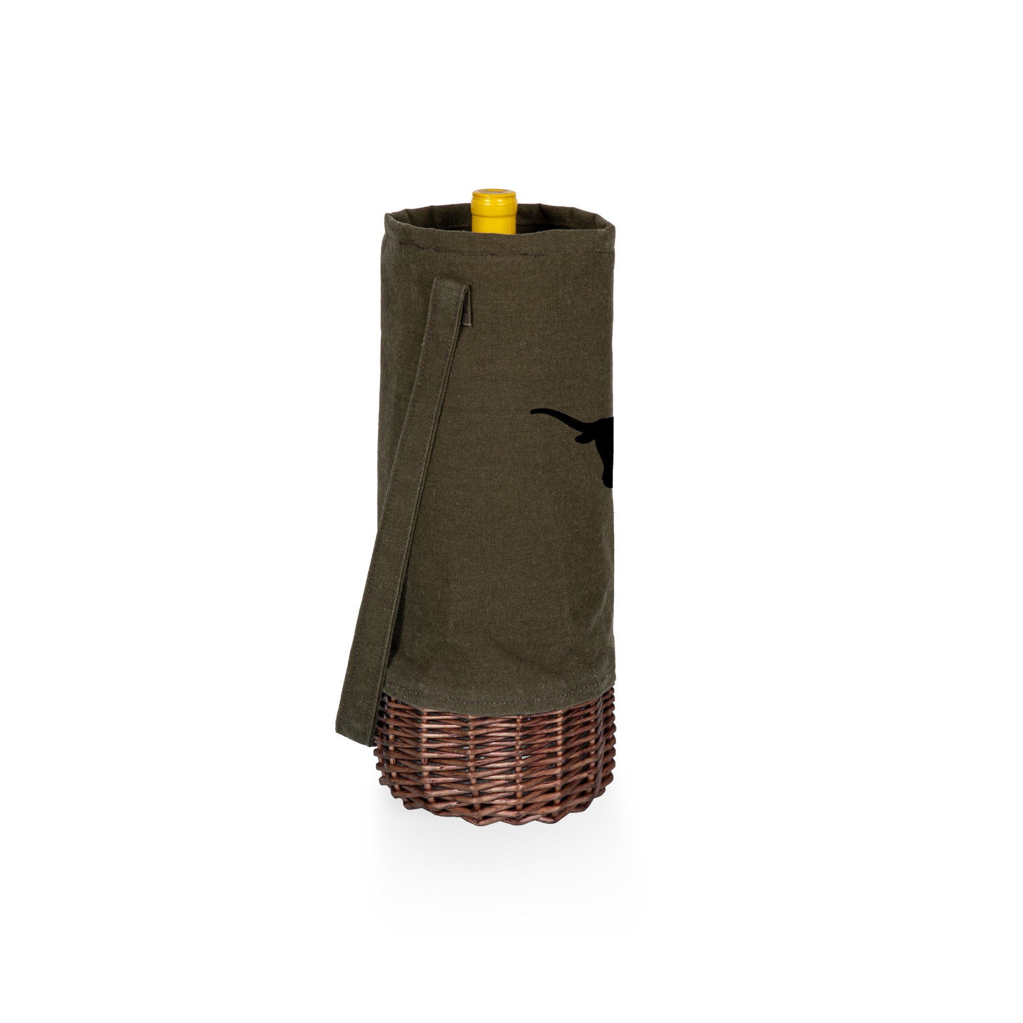 Khaki Green with Brown Accents