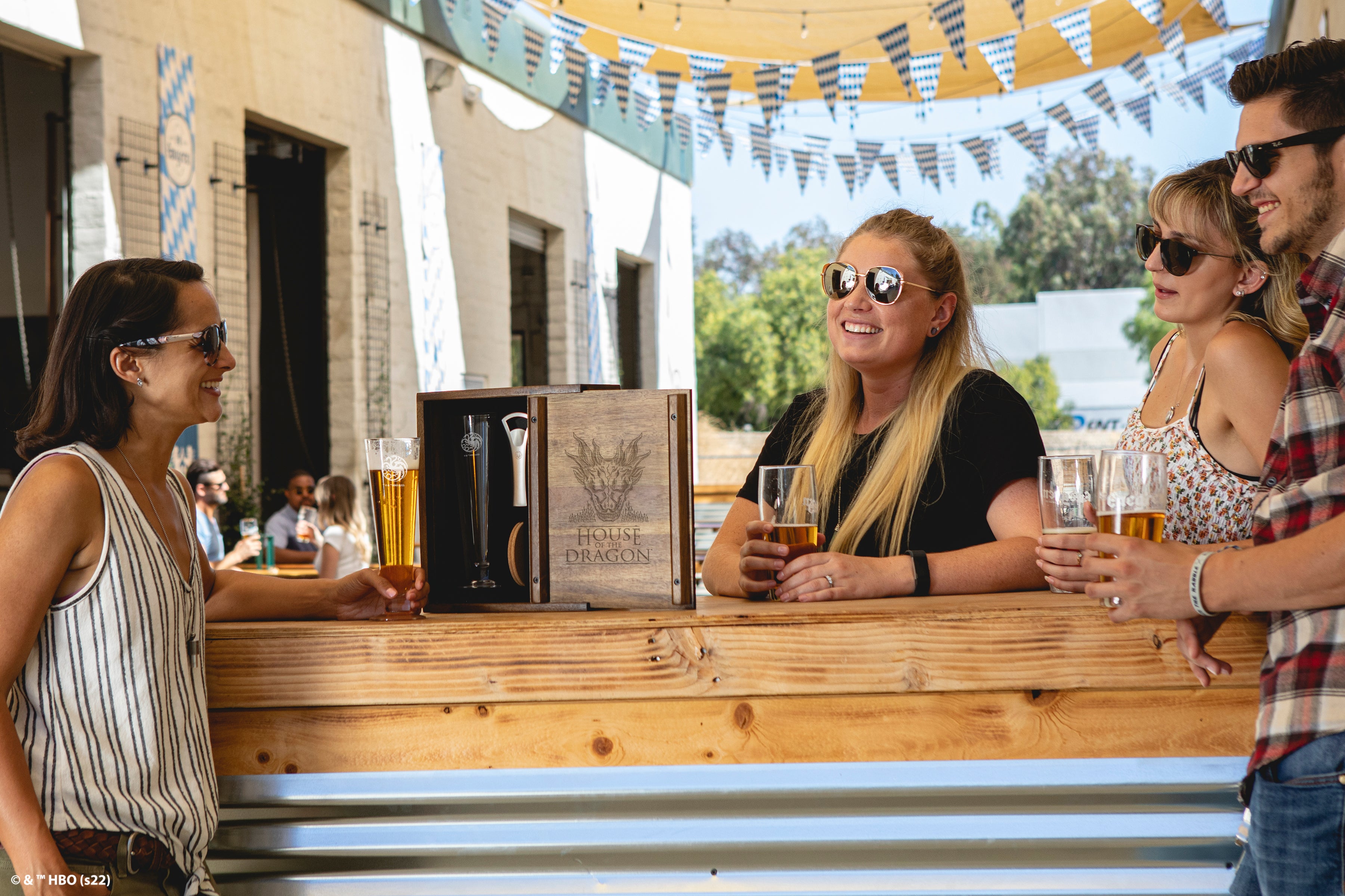 House of the Dragon - Pilsner Beer Glass Gift Set