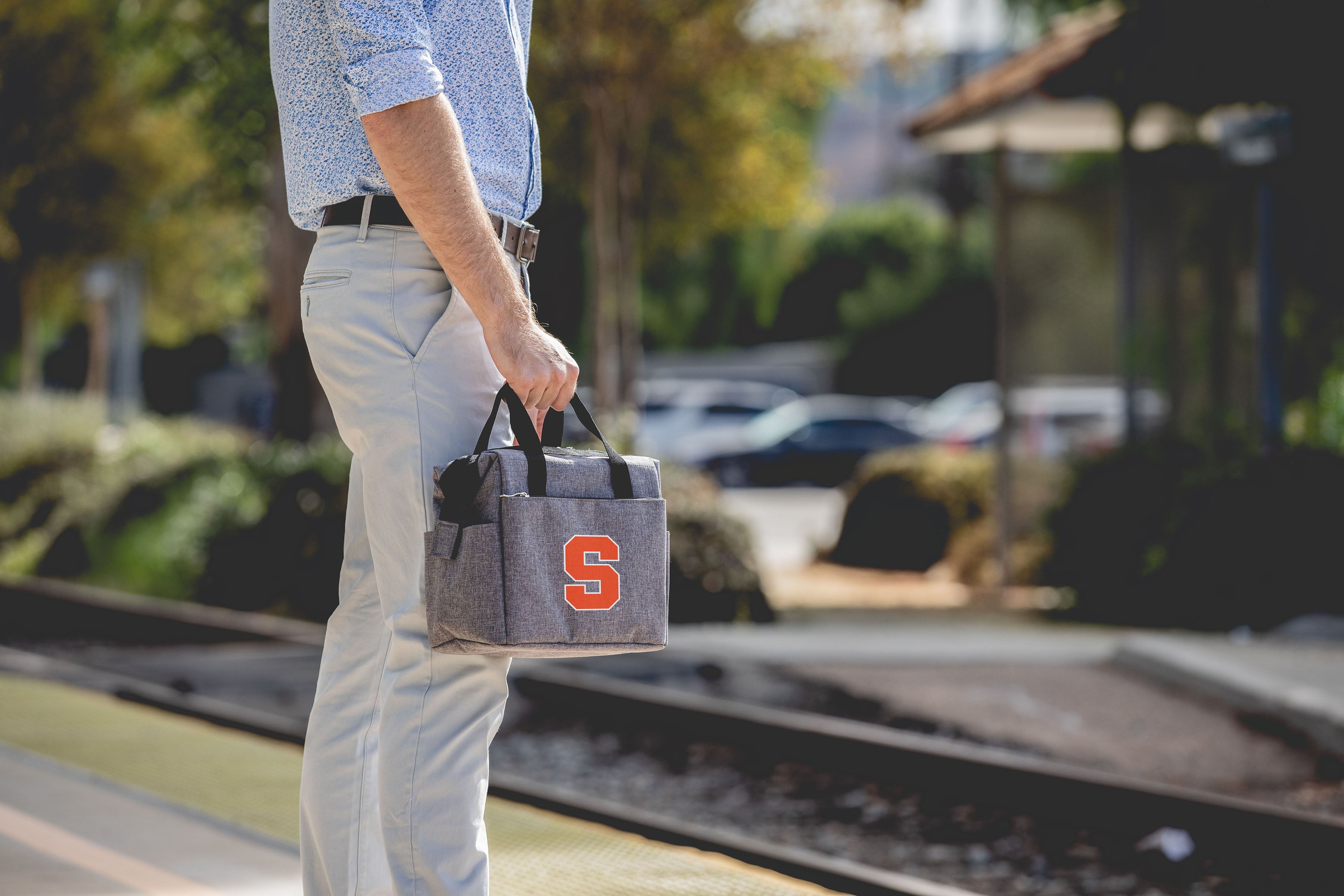 Syracuse Orange - On The Go Lunch Bag Cooler-Picnic Time Family of Brands