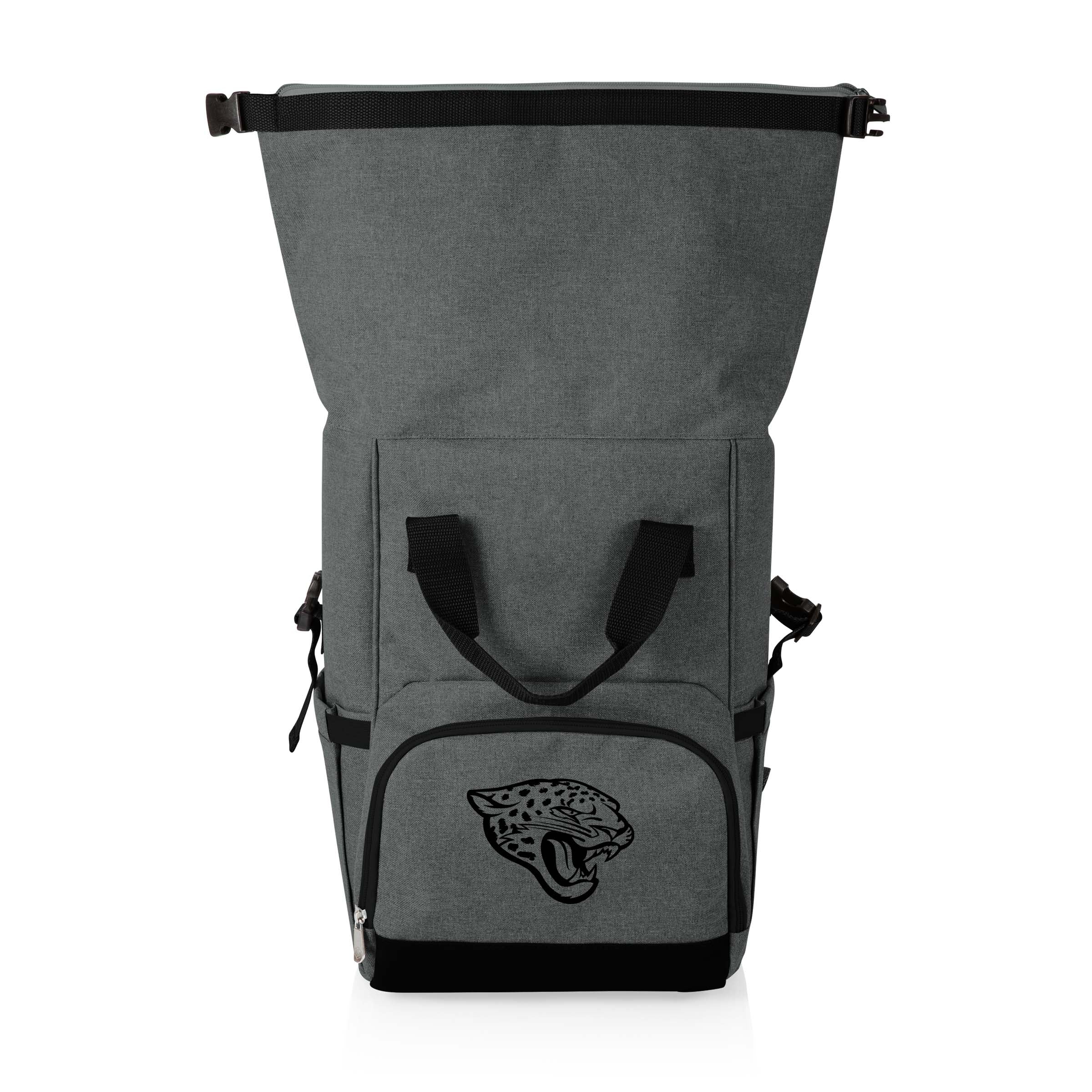 Jacksonville Jaguars - On The Go Roll-Top Backpack Cooler-Picnic Time Family of Brands