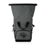 Jacksonville Jaguars - On The Go Roll-Top Backpack Cooler-Picnic Time Family of Brands