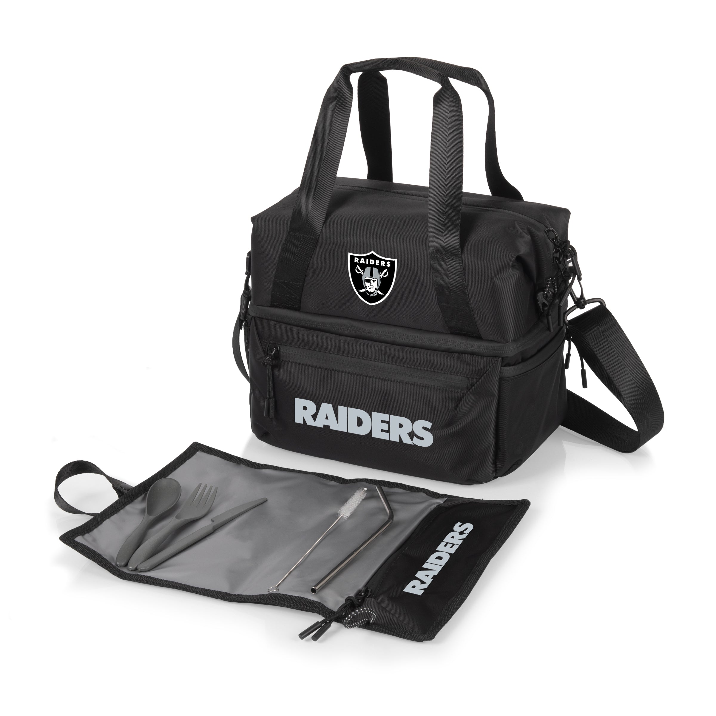 Las Vegas Raiders - Tarana Recycled Lunch Bag Cooler with Utensils
