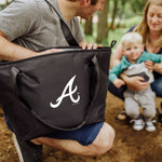 Atlanta Braves - Tarana Recycled Cooler Tote Bag-Picnic Time Family of Brands