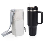 Eclipse 40 oz Travel Tumbler with Carrier Bag Set-Picnic Time Family of Brands