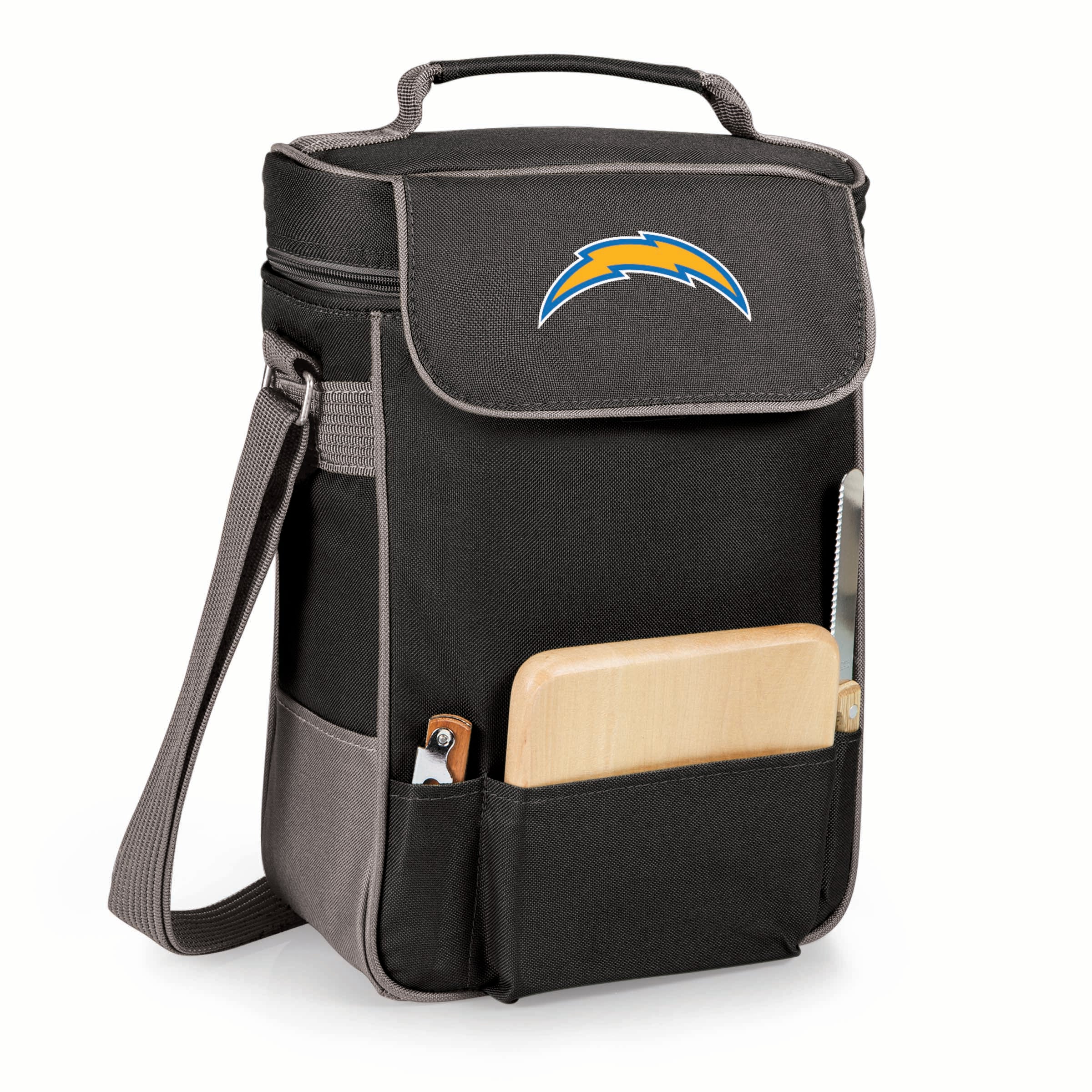 Los Angeles Chargers - Duet Wine & Cheese Tote-Picnic Time Family of Brands