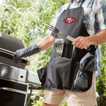 San Francisco 49ers - BBQ Apron Tote Pro Grill Set