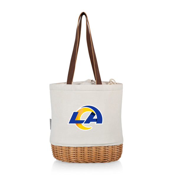 Los Angeles Rams - Pico Willow and Canvas Lunch Basket