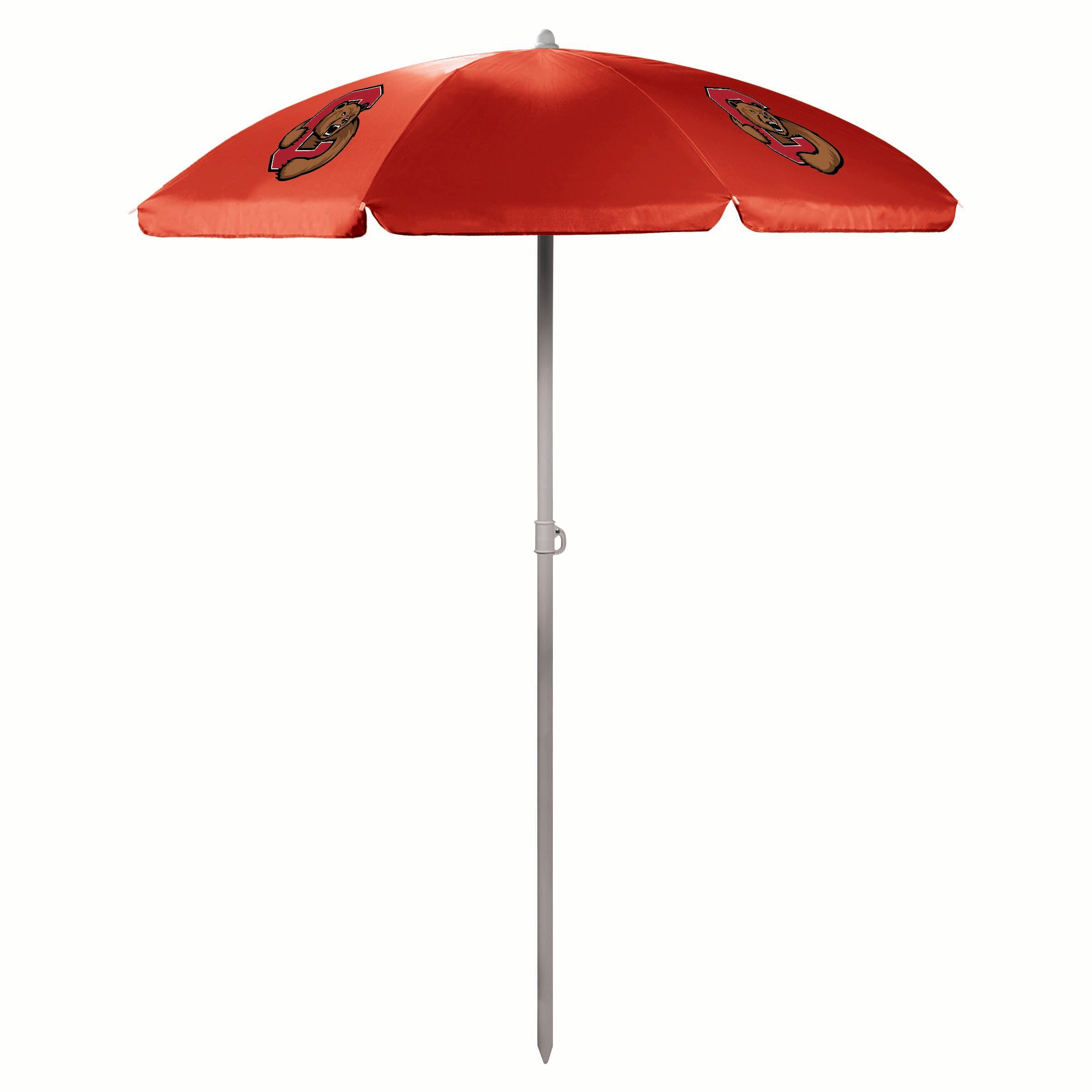 5.5ft red patio umbrella Cornell Big Red