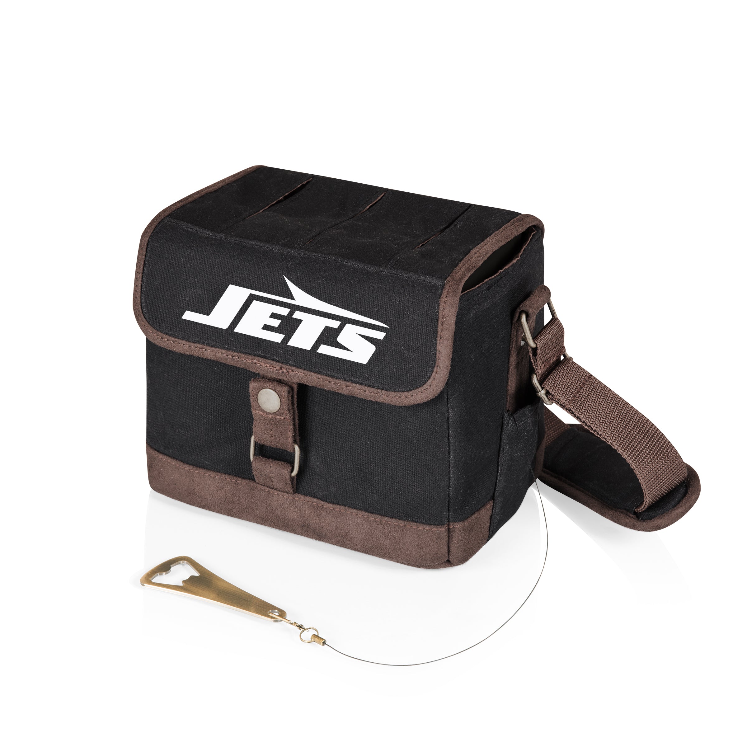New York Jets - Beer Caddy Cooler Tote with Opener