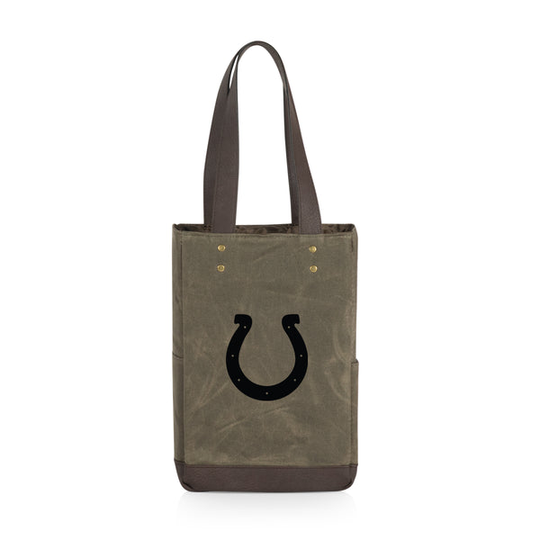 Indianapolis Colts - 2 Bottle Insulated Wine Cooler Bag-Picnic Time Family of Brands