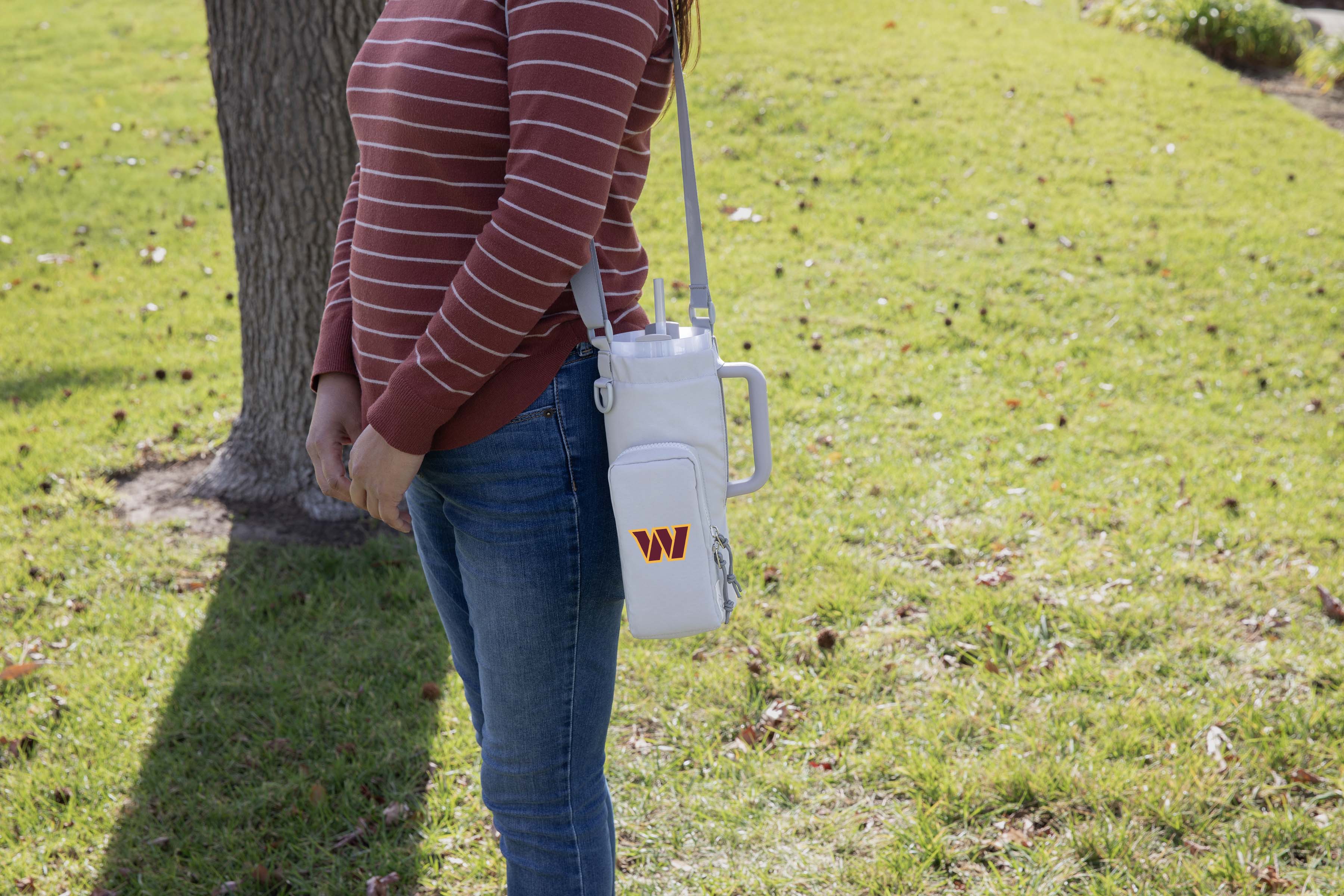 Washington Commanders - Eclipse Tumbler Tote Bag-Picnic Time Family of Brands