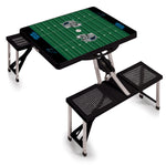 Carolina Panthers Football Field - Picnic Table Portable Folding Table with Seats-Picnic Time Family of Brands