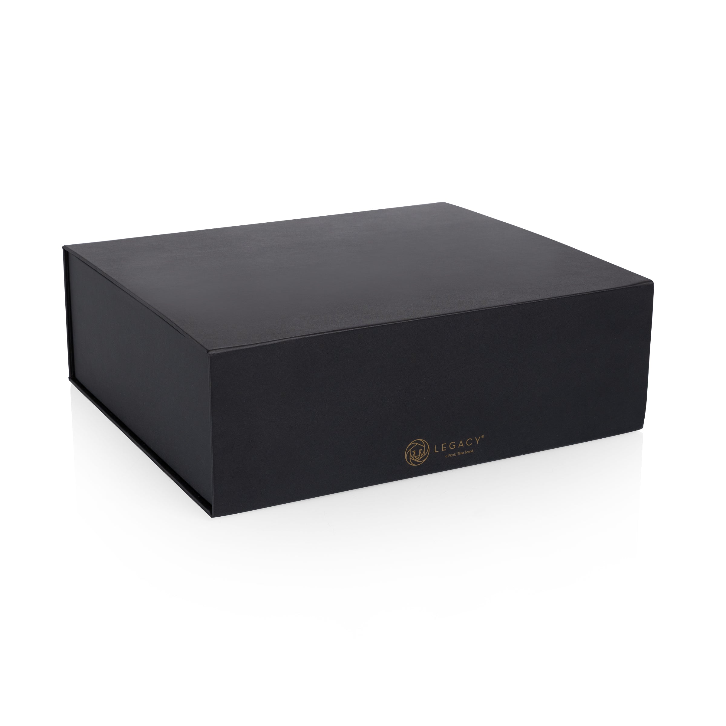 Ambassador Whiskey Box with Decanter and 4 Lowball Glasses