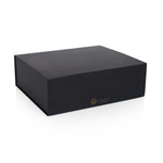 Ambassador Whiskey Box with Decanter and 4 Lowball Glasses