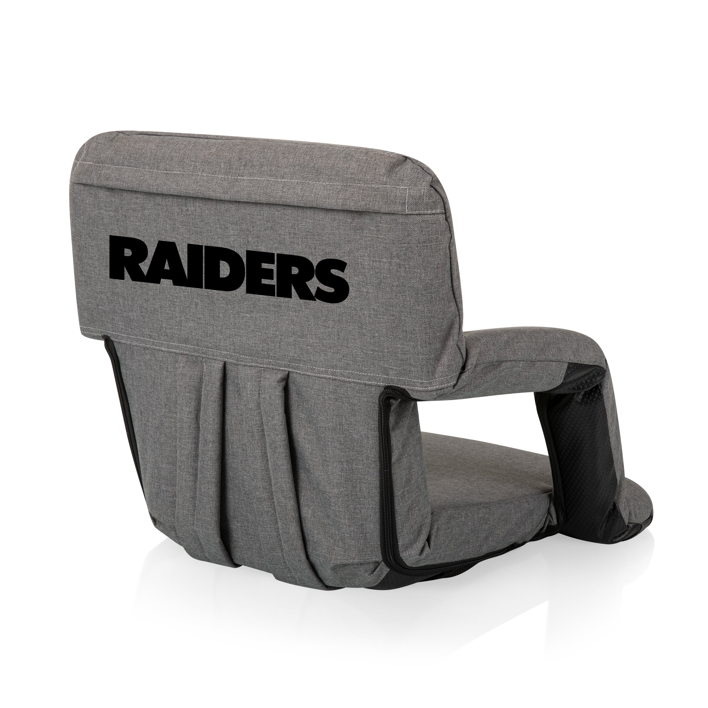 Las Vegas Raiders - Ventura Portable Reclining Stadium Seat-Picnic Time Family of Brands