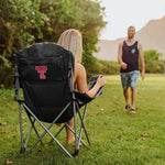 Texas Tech Red Raiders - Reclining Camp Chair-Picnic Time Family of Brands