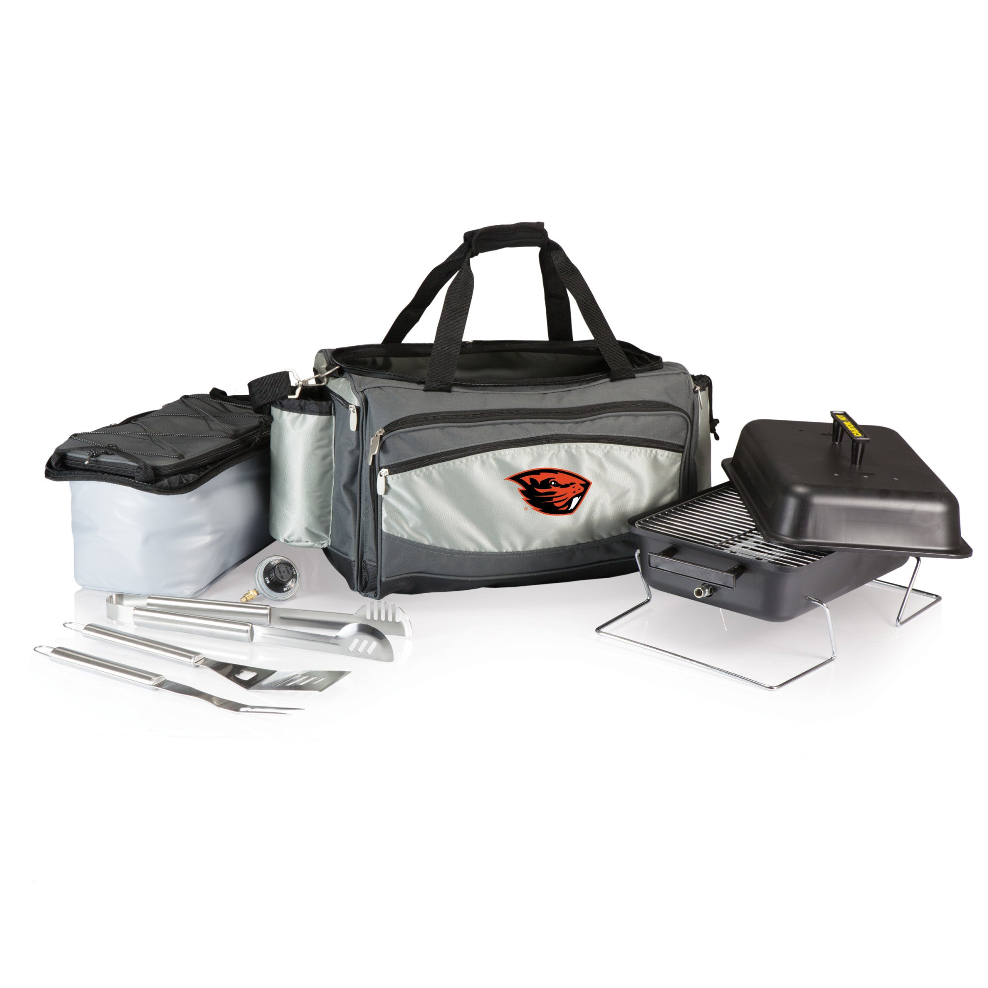 Oregon State Beavers - Vulcan Portable Propane Grill & Cooler Tote-Picnic Time Family of Brands