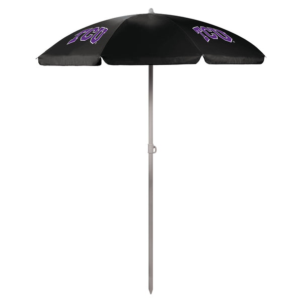 TCU Horned Frogs - 5.5 Ft. Portable Beach Umbrella
