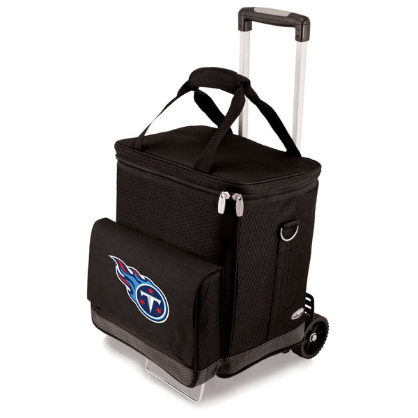 Tennessee Titans - Cellar 6-Bottle Wine Carrier & Cooler Tote with Trolley