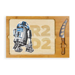 R2-D2 - Star Wars - Icon Glass Top Cutting Board & Knife Set