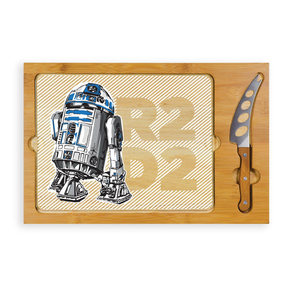 Star Wars R2-D2 - Icon Glass Top Cutting Board & Knife Set