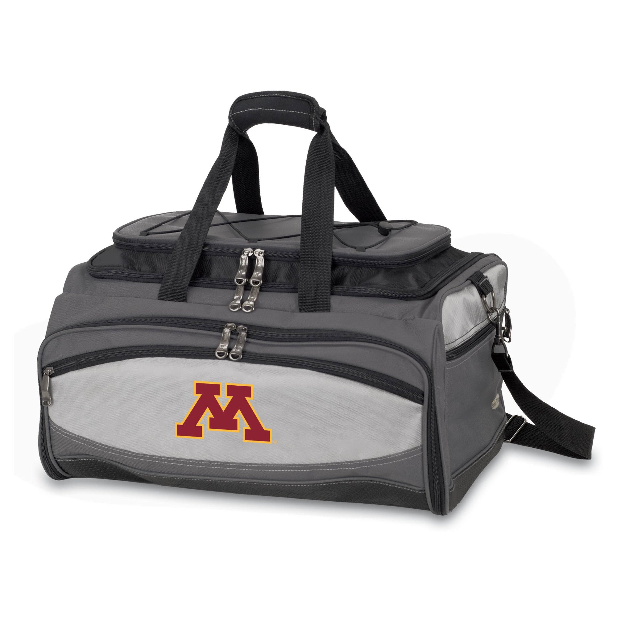 Minnesota Golden Gophers - Buccaneer Portable Charcoal Grill & Cooler Tote