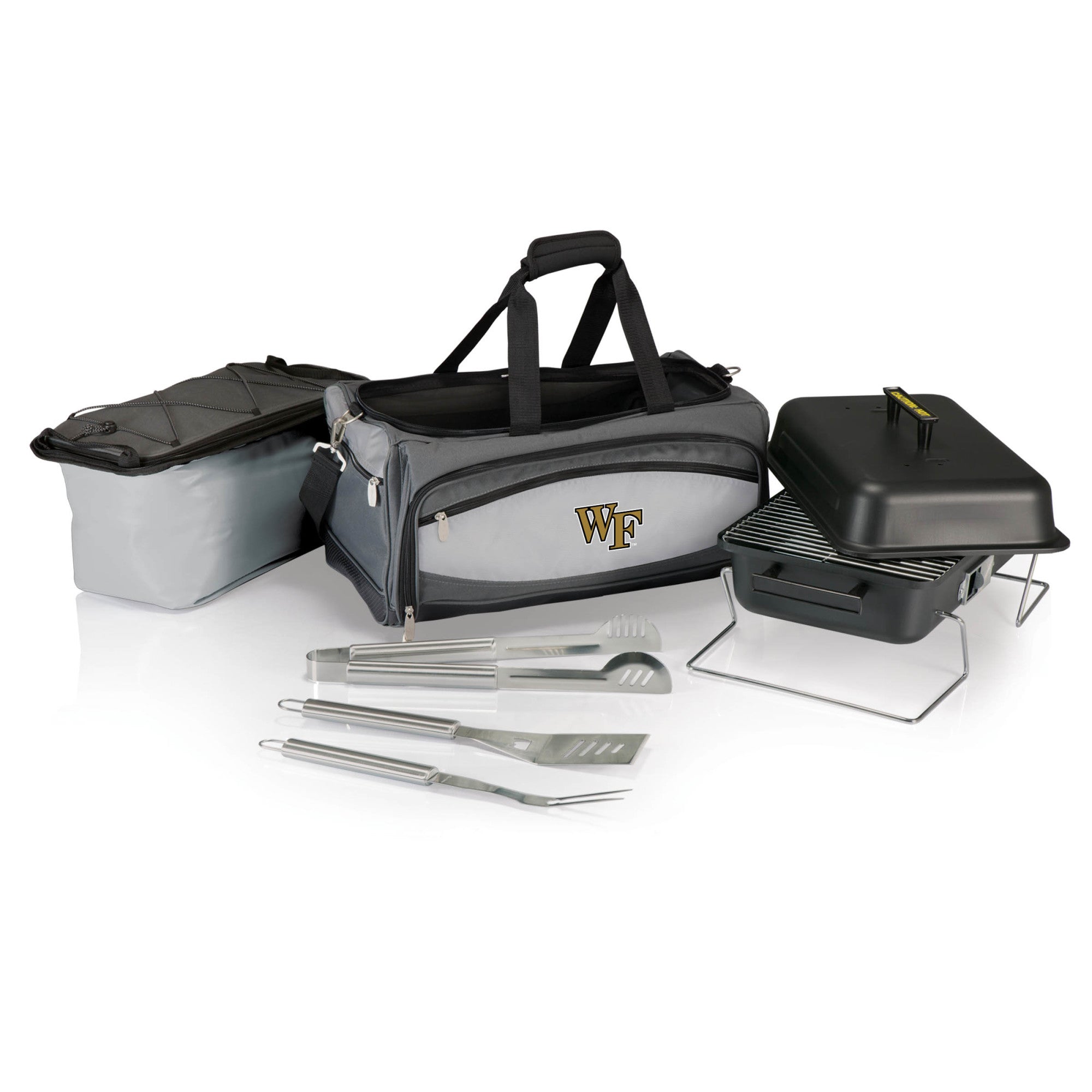 Wake Forest Demon Deacons - Buccaneer Portable Charcoal Grill & Cooler Tote