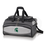 Michigan State Spartans - Buccaneer Portable Charcoal Grill & Cooler Tote