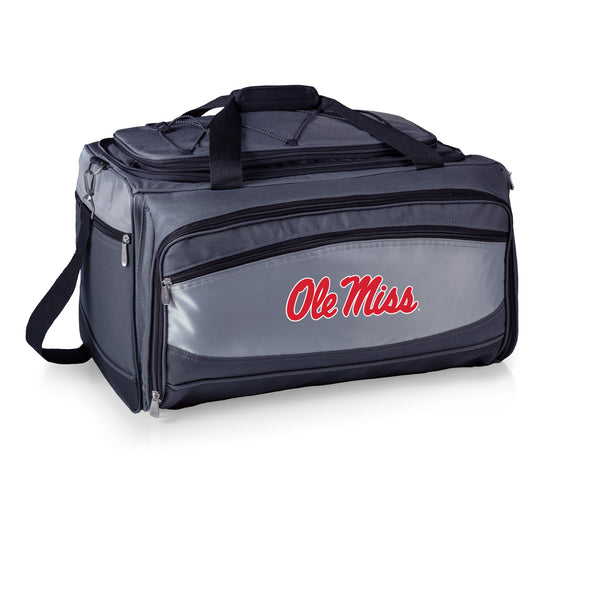 Ole Miss Rebels - Buccaneer Portable Charcoal Grill & Cooler Tote