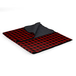 Red & Black Buffalo Plaid Pattern