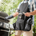 Boise State Broncos - BBQ Apron Tote Pro Grill Set
