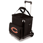 Chicago Bears - Cellar 6-Bottle Wine Carrier & Cooler Tote with Trolley