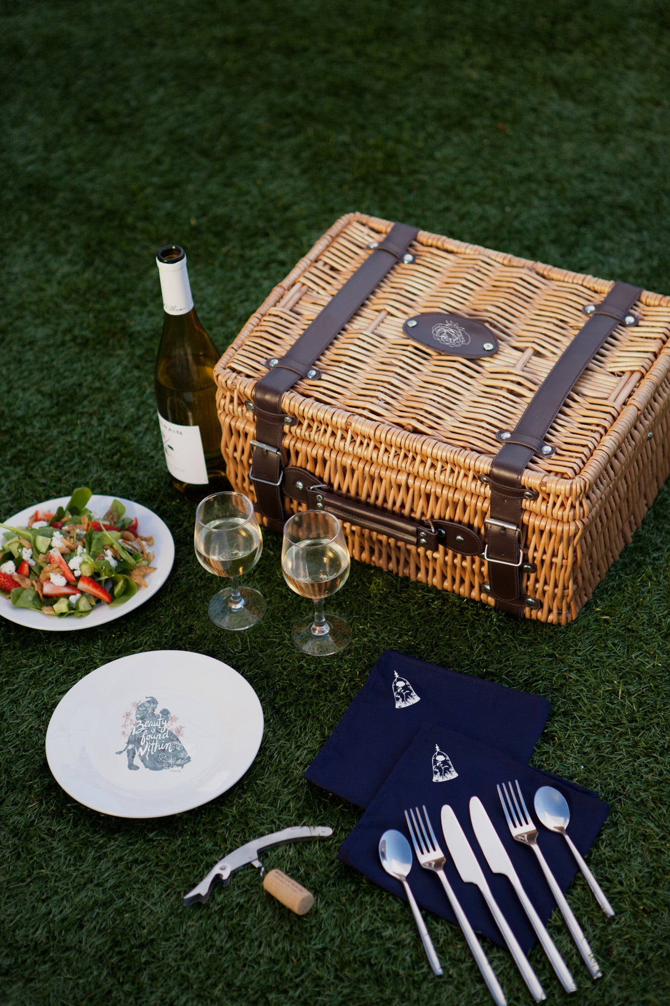 Beauty & the Beast - Champion Picnic Basket